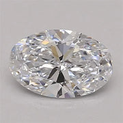 0.72ct Oval Lab Grown Diamond (Colour E, Clarity IF, Cut EX, IGI Certified)